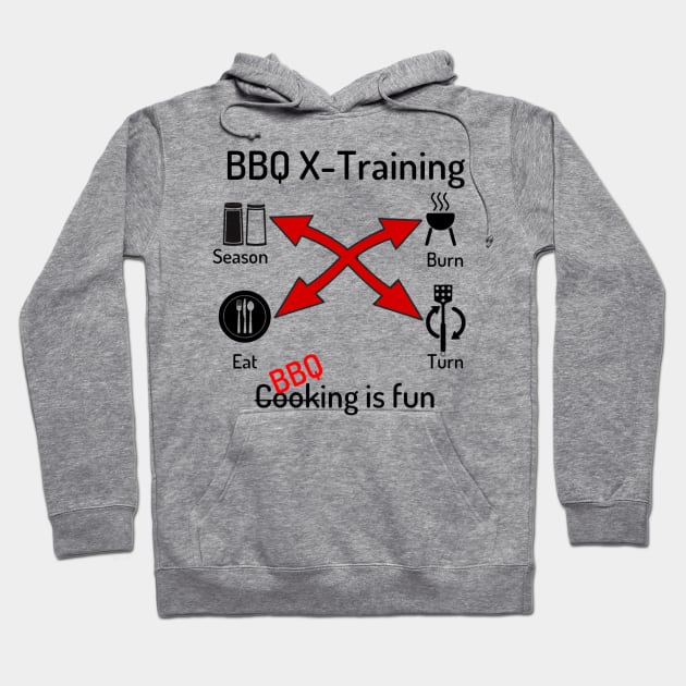 BBQ X-training Hoodie by juliascornershop